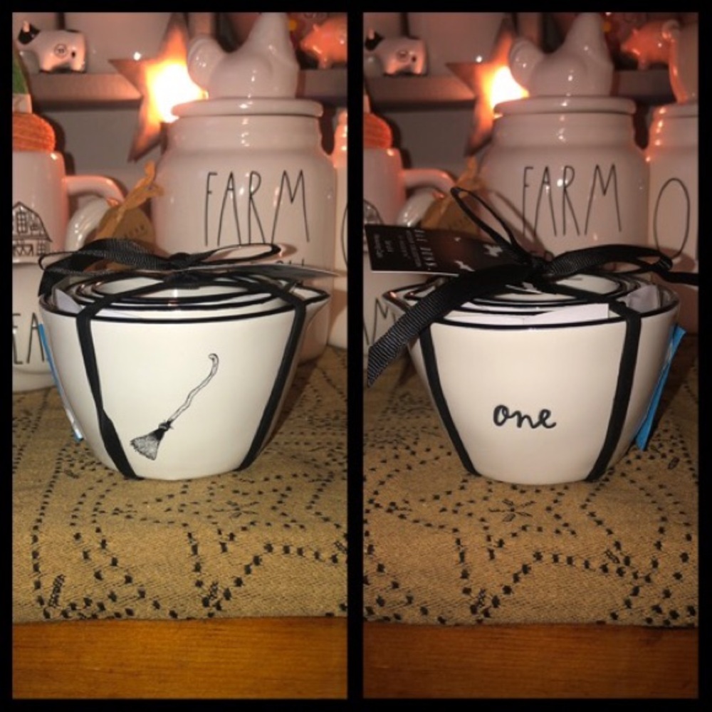 Rae Dunn Broom Measuring Cups Halloween